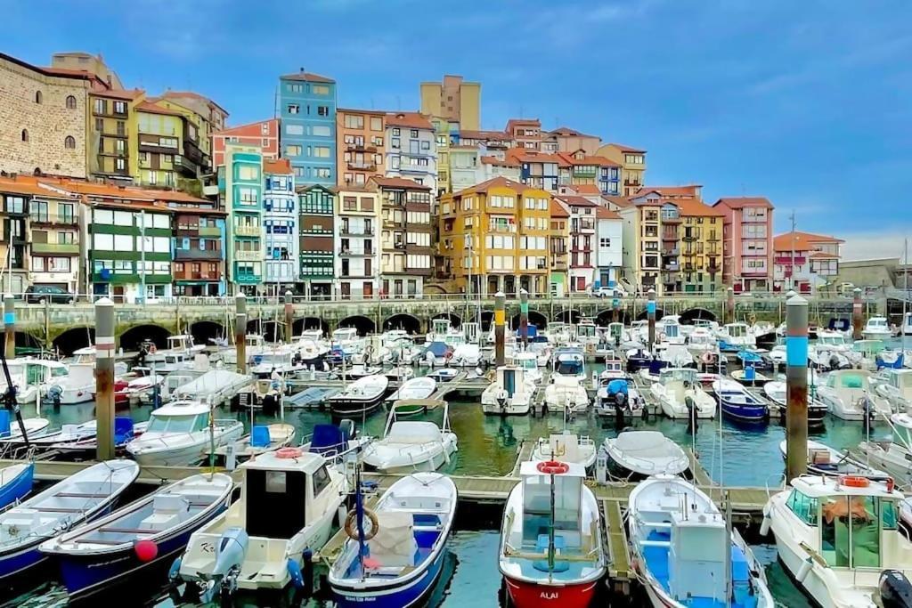 Апартаменты Taraska II Duplex En Centro Neuralgico De Бермео Экстерьер фото